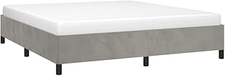 Fedexcel Home bed frame, bedroom furniture, padded box spring, 60x200cm box spring, 6 feet, super King velvet.. Make shopping fun and stress-free with DIAYTAR Nigeria.