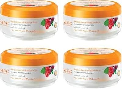 VLCC Multi-UlCC Multi-Usage Moisturizing Cream with Red Raspberry and Passion Fruit Perfume, 4-room package (400 grams).. Transform how you shop with DIAYTAR NIGERIA's vast selection and budget-friendly delivery options.