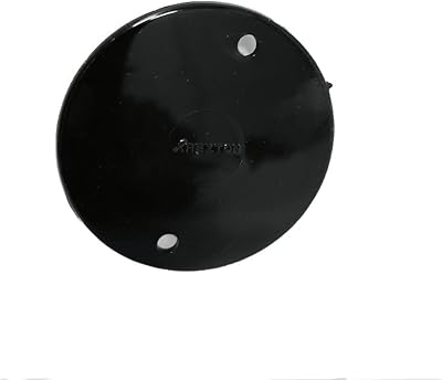 Round PVC round box lids with double hole, pack of 100, size 66 mm, black.. Transform your shopping experience with DIAYTAR NIGERIA's vast product selection delivered at unbeatable prices.