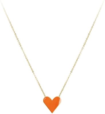 AIWANTO Exquisite pendant in the shape of a heart of stainless steel chain women women fashion jewelry.. DIAYTAR NIGERIA delivers happiness in 5-8 days with our affordable and diverse product range.