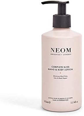 Neom Complete Bliss Hand and body milk 300 ml | Pink blush, lemon and pepper | Nourishes and softens.. Your budget-friendly online marketplace, DIAYTAR NIGERIA delivers a world of products in just 5-8 days.