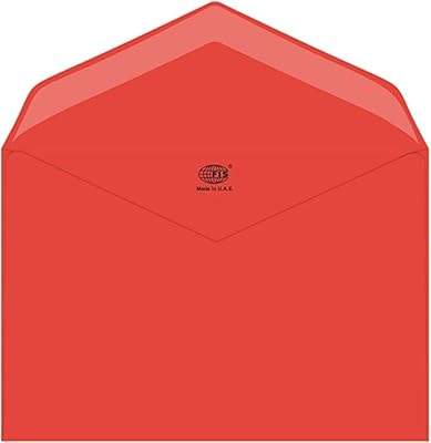 Fis Neon 80 GSM adhesive envelopes, 50, size 145 x 200 mm, red, FSEC8025gre50.. DIAYTAR NIGERIA: Where shopping dreams come true with budget-friendly prices and nationwide shipping.