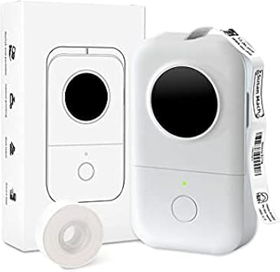 Bluetooth labeling Vomemo D30 - with 1 roll of adhesive labels, wireless thermal labels printer, mini price for easy -to -use price, labels, white, white.. Discover thousands of products on DIAYTAR Nigeria — from fashion and electronics to home goods. We guarantee quick delivery and competitive pricing across the board.