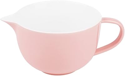 Bol to mix in single -colored kitchen ceramic Gaulancy, a large 1 liter bowl with spout and handle.. DIAYTAR Nigeria — the online store where variety meets value.