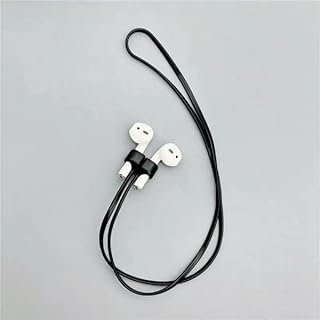 2 pieces of anti-high magnetic straps for airpods neck straps for supple silicone headphones (black + red | 2 pieces).. Reliable delivery, all over Nigeria — that’s DIAYTAR Nigeria promise.