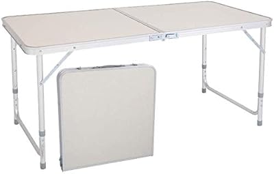 Aluminum folding picnic table 4 feet portable camping table.. DIAYTAR NIGERIA: Making quality products accessible to all Nigerians at affordable prices.