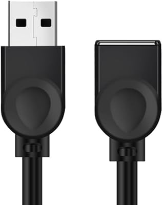 SMARTAE - USB 480 MBPS/S USB extension cable Synchronization cable USB 2.0 male to female USB Extension Cable 1.5 m Code for laptop (Gray 5 m).. Shop with intention at DIAYTAR NIGERIA, offering thousands of products at budget-friendly prices.