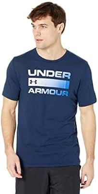 Short sleeve t-shirt Under Armor Team Echo Wordmark for Men.. DIAYTAR NIGERIA brings online shopping to every Nigerian with affordable prices and reliable shipping.