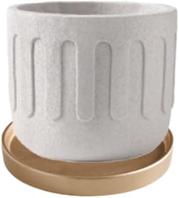 Bamboo decor | Modern pot for plants _ Bohemian style plan _ Natural earth color _ Suitable for inner and exterior use (broken white).. DIAYTAR NIGERIA transforms online retail with unbeatable prices and consistent delivery timeframes.