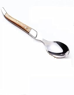 Ymikea tablespoon, dinner spoon large wooden round tables in stainless steel soup rice serve spoons.. Big savings, small wait times — shop now at DIAYTAR Nigeria.