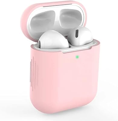 Washable and elegant anti-scratch silicone protective case for AirPods 1 and 2, light pink.. Discover endless shopping possibilities at DIAYTAR NIGERIA, with budget-friendly prices and reliable delivery.
