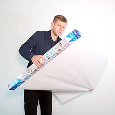 Reusable papers that adhere to any surface of Magic Whiteboard - Perforated roll of 25 sheets (A1).. DIAYTAR NIGERIA delivers affordability and convenience with every purchase, shipped within the week.