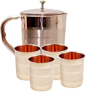 White Whale luxury bottle with 4 glasses, capacity 1600 ml.. DIAYTAR NIGERIA: Your trusted e-commerce partner with extensive product choices and affordable delivery.