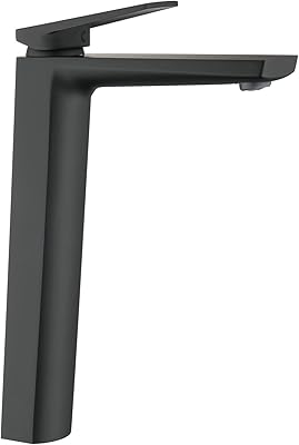 Sink mixer faucet mounted on a single black matt shower bridge Fashion Home, bathroom sink tap at home, sink from Camping-Commer.. Find quality and variety without breaking the bank — only on DIAYTAR Nigeria.