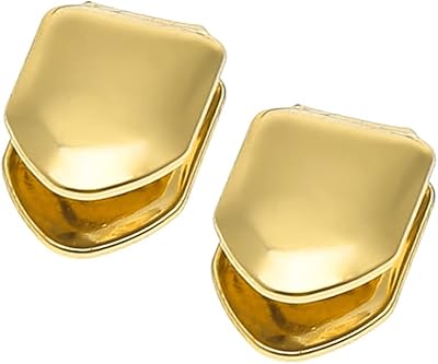 2 pieces, false gold-plated 14 carat plated covers, gold mouth design, hip hop teeth grids, party accessories.. From essentials to electronics, DIAYTAR Nigeria ships your order in no time.
