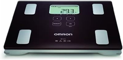 Digital balance and body composition monitor Omron BF214, measures weight, body fat and skeletal muscles, calculates BMI and BMI, memory for up to four users.. Embrace the convenience of DIAYTAR NIGERIA with thousands of products at your fingertips, delivered nationwide.