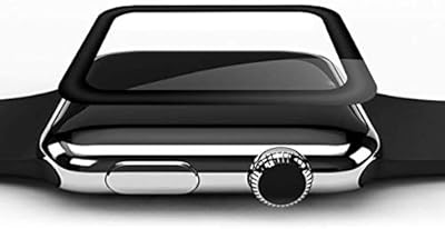 3D screen protector in soaked glass with full cover for Apple Watch Series 4, size 40 mm.. DIAYTAR NIGERIA connects Nigerians with quality products at affordable prices, delivered in 5-8 days nationwide.