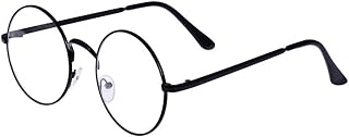 Luvive oversized glasses with transparent metal frame and round glasses.. Shop efficiently from anywhere with DIAYTAR NIGERIA's comprehensive platform and quick delivery options.