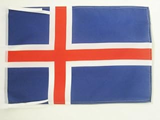 Flag banner Iceland 18 "x 12" Small flags.. Shop local, shop fast — DIAYTAR Nigeria delivers across the country.