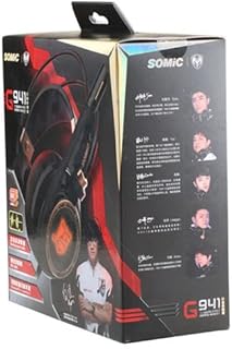 For laptops - Somics G941 Active deletion Helpe of noise 7.1 Sound Surround Virtual Helmet USB with LED light for laptop (black with rusiann box).. Experience the ease of modern shopping with DIAYTAR NIGERIA's vast selection and quick delivery service.