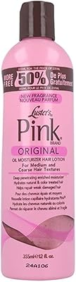 Hydrating hair milk in pink lister's pink oil 12 oz (355 ml).. Shop smarter, not harder with DIAYTAR NIGERIA - thousands of products at your fingertips with affordable delivery.