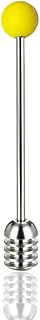 6.3 -inch stainless stainless steel honey stick to serve a jar of honey for honey burden dispenser, wedding party gifts, prenatal party (yellow).. Unlock access to a wide range of products with DIAYTAR NIGERIA's affordable e-commerce platform.