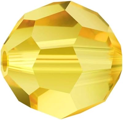 100pcs 6mm 6mm Light yellow Topaz Austrian Crystal Pearls Compatible with 5000 Crystal Swarovski Preciosa SS2R-608.. Your shopping aspirations fulfilled at DIAYTAR NIGERIA with competitive prices and reliable delivery.