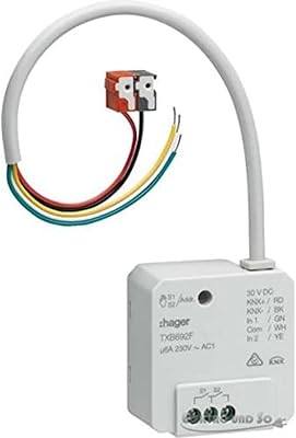 HAGER - TXB692 ° f / 2/1 lane switch + 2 easy KNX inputs, 6 amps, top.. Your one-click solution to affordable shopping, DIAYTAR NIGERIA delivers quality products nationwide.