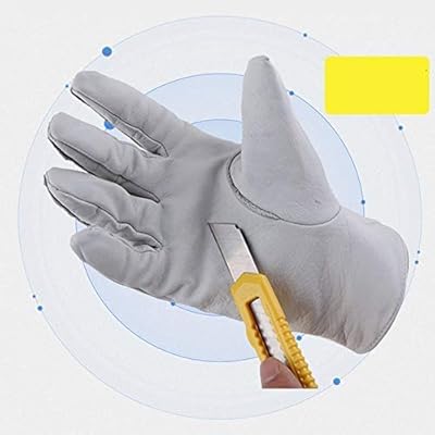 Short leather protective gloves for electric welding, thermal insulation, gardening gloves and elbow gloves.. Experience the ease of modern shopping with DIAYTAR NIGERIA's diverse marketplace delivered promptly.