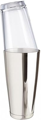 Shaker and cocktail glass Boston barbits - 723.8 oz and 21 oz (stainless steel).. DIAYTAR NIGERIA brings the market to your fingertips with affordable prices and swift delivery services.
