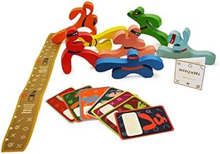Shumi wooden ninjaki game (6 and over) - Balance and stacking game, sharpens mental and physical agility - Intelligence development game for children.. Get more, save more — only on DIAYTAR Nigeria.
