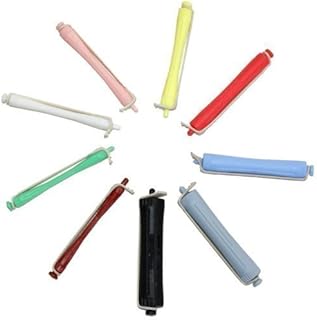 Curling stems for curls and undulations. Hairdressing roller with elastics. Set of hairstyle tools for long and short hair (pink - diameter: 7 mm).. DIAYTAR NIGERIA connects Nigerians with quality products at affordable prices, delivered in 5-8 days nationwide.