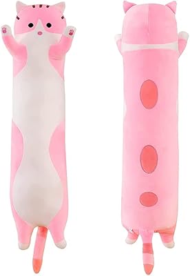 A beautiful IBEA plush chat doll with a pretty cartoon, a long soft plush pillow, a gift for children and their girlfriend (pink).. Affordable shopping made easy on DIAYTAR Nigeria, with fast delivery from 5 to 8 days.