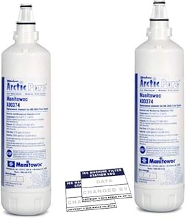 Spare filter cartridge for ice machine Manitowoc Arctic Pure K00374 (package of 2) with date labels.. DIAYTAR NIGERIA: Connecting Nigerians with their needs through affordable prices and 5-8 day shipping.