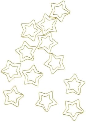 Set of 12 trombones in the shape of a Hima star, golden.. Your go-to destination for affordable online shopping, DIAYTAR NIGERIA delivers in under 8 days.