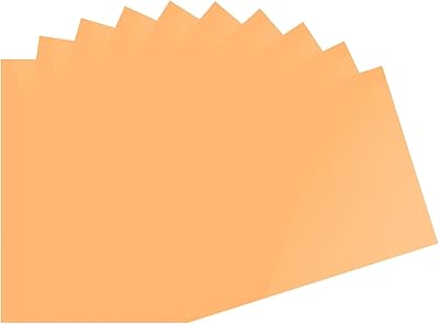 10 DEMOTEC PIECES Orange Corrector PVC PVC Transparent light filter cover for photo, movie and video.. Discover shopping reimagined with DIAYTAR NIGERIA's extensive catalog and 5-8 day delivery service.