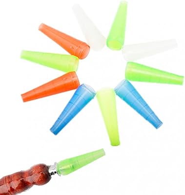 Goodrun 100 pieces Disposable darling mouthputs, Tenal -colored disposable jacked mouthplate, plastic hooky hose accessories, unique wrapped plastic pipe.. Discover why DIAYTAR NIGERIA is the smart shopper's choice for affordable products delivered nationwide.