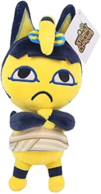 Aepro - Ankha 20 cm animal plush toys and cute chat cute crossing ankha sweet plush, children's gifts with label.. DIAYTAR Nigeria: Discover more, spend less, and enjoy delivery within 5–8 days.