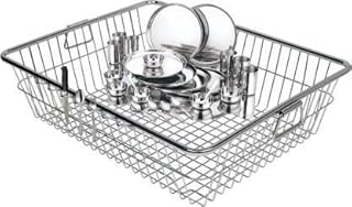 High -quality stainless stainless steel steel drying basket/drying support/parts basket || Platform/Colander basket for cooking.. DIAYTAR NIGERIA: Making quality accessible to all Nigerians with affordable prices and quick delivery.