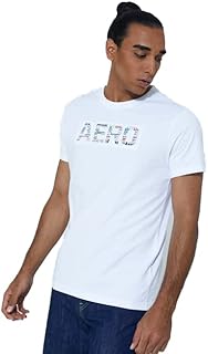 Graphic T-shirt Aeropostal for men.. Experience the convenience of one-stop shopping with DIAYTAR NIGERIA's diverse and affordable marketplace.