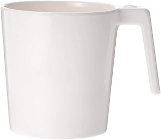 Melamine cup Laura - white, 260 ml.. Shop across categories at DIAYTAR NIGERIA with the confidence of prompt and budget-friendly delivery.