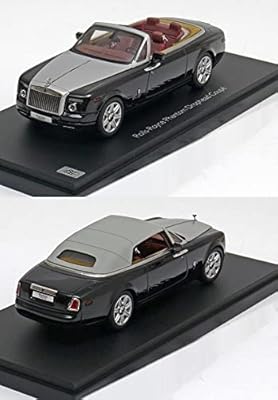 Rolls Royce Phantom Drophead 1/43 Pressure -molded car model (black).. Your complete retail destination, DIAYTAR NIGERIA combines extensive variety with prompt delivery.