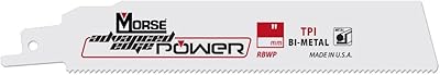 MK Morse Advanced Edge Power RBWP94218T05 Bimetallic alternative saw 9 inch x 0.042 18TPI, pack of 5.. Discover endless shopping possibilities at DIAYTAR NIGERIA, with budget-friendly prices and reliable delivery.