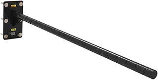 Traction device, Horizontal domestic bar, home fitness equipment, indoor and outdoor sports equipment, multifunctional wall unipolar, black, 80 * 12 cm (black 80 * 22 * ​​12 cm).. Shop for less and receive more with DIAYTAR NIGERIA's expansive e-commerce platform and nationwide delivery.