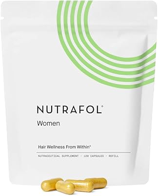 Nutrafol supplement for hair growth for women. Clinically proven for visibly thicker and stronger hair (1 month of supply [charging pockets]) (1 charging pouch).. DIAYTAR NIGERIA brings a world of products to your fingertips with affordable prices and quick delivery.