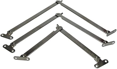 Robust chromed window stick, robust friction retention for window hinge for PVC or aluminum profile (20 cm).. DIAYTAR NIGERIA: Where shopping dreams become reality with budget-friendly prices and prompt delivery.