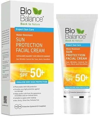 Organic face cream SPF50+ SOLAR SPOT BALANCE For protection against UVA and UVB rays 40ml.. Shop smart, shop DIAYTAR — Nigeria’s trusted e-commerce site.