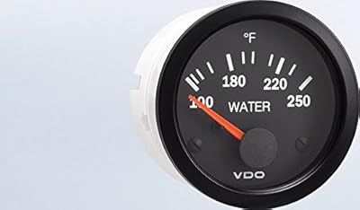 VDO 310-1051 American Kit of Water temperature 250F - Vision Black.. DIAYTAR NIGERIA: Connecting Nigerians with affordable products through our expansive e-commerce platform.
