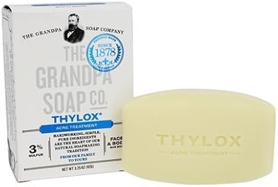 The Grandpa SOAP CO. Thylox face and body soap, 92 g.. DIAYTAR NIGERIA: Your affordable gateway to thousands of products shipped nationwide within the week.