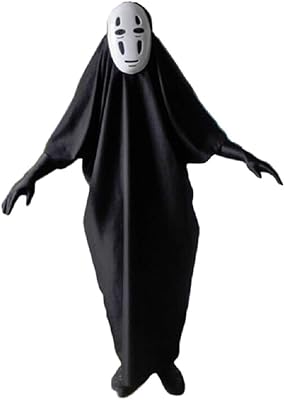 Cosplay costume GK-O no face Kaonashi with purple mask + clothes + gloves.. Click, pay, receive — DIAYTAR Nigeria makes online shopping seamless.